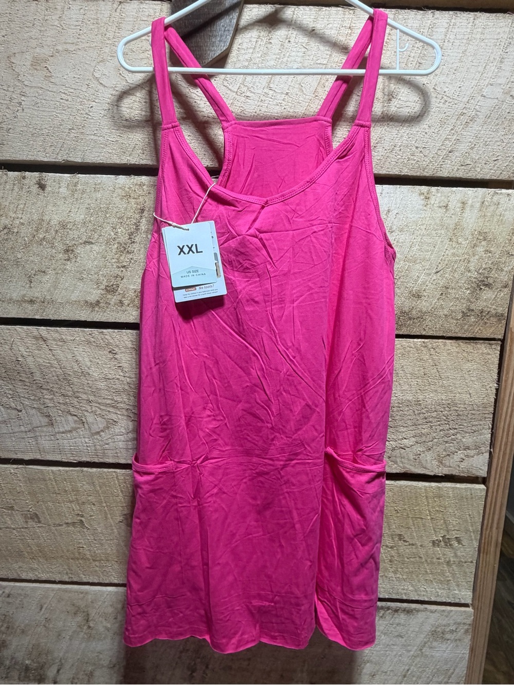 Source Unknown Hot Pink Tank Top Dress XXL